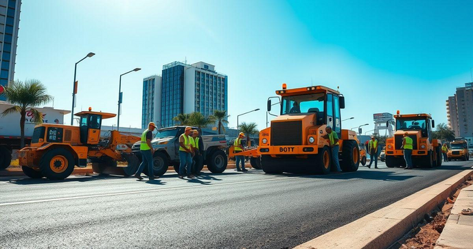 Empresa de pavimentação que transforma espaços com qualidade e eficiência